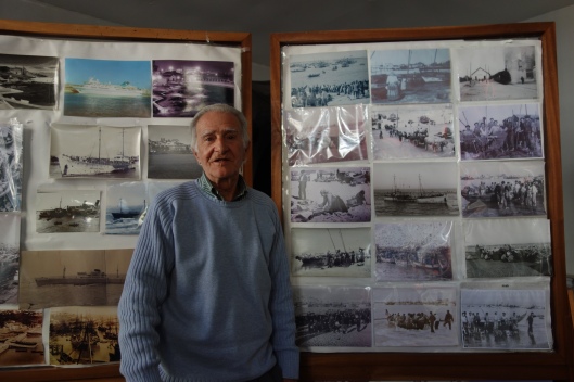 Antonio with a small selection of his photos